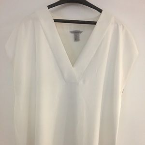H&M Basic white blouse
